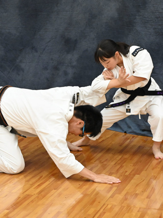 少林寺拳法の技「袖巻」